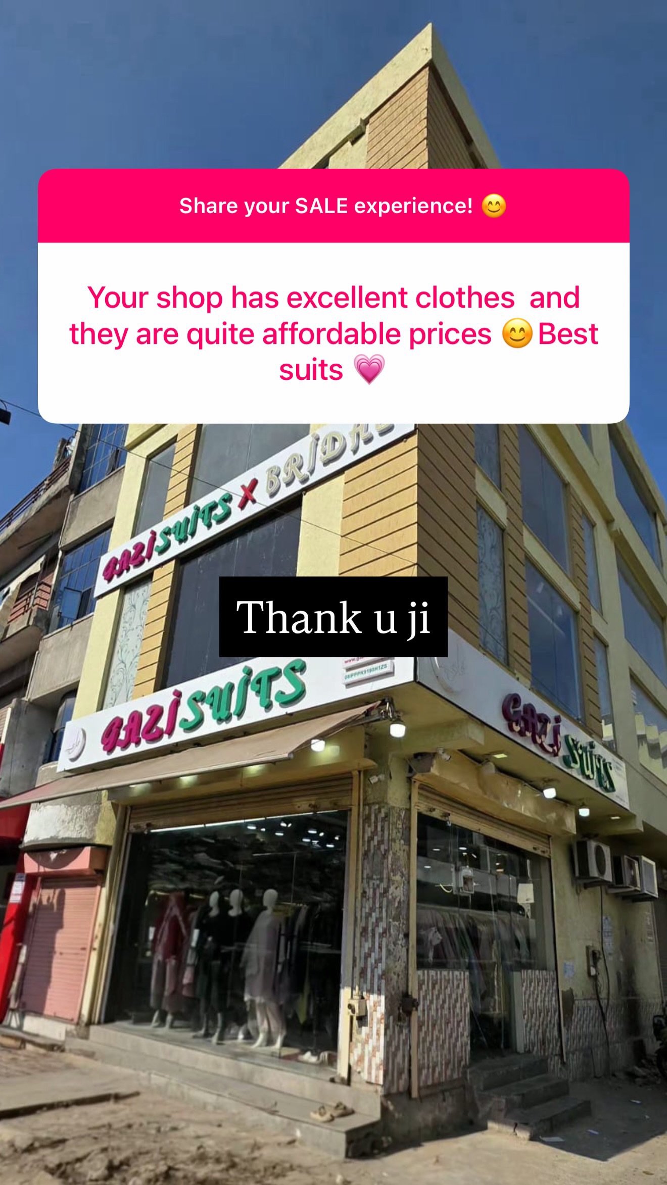 Customer review