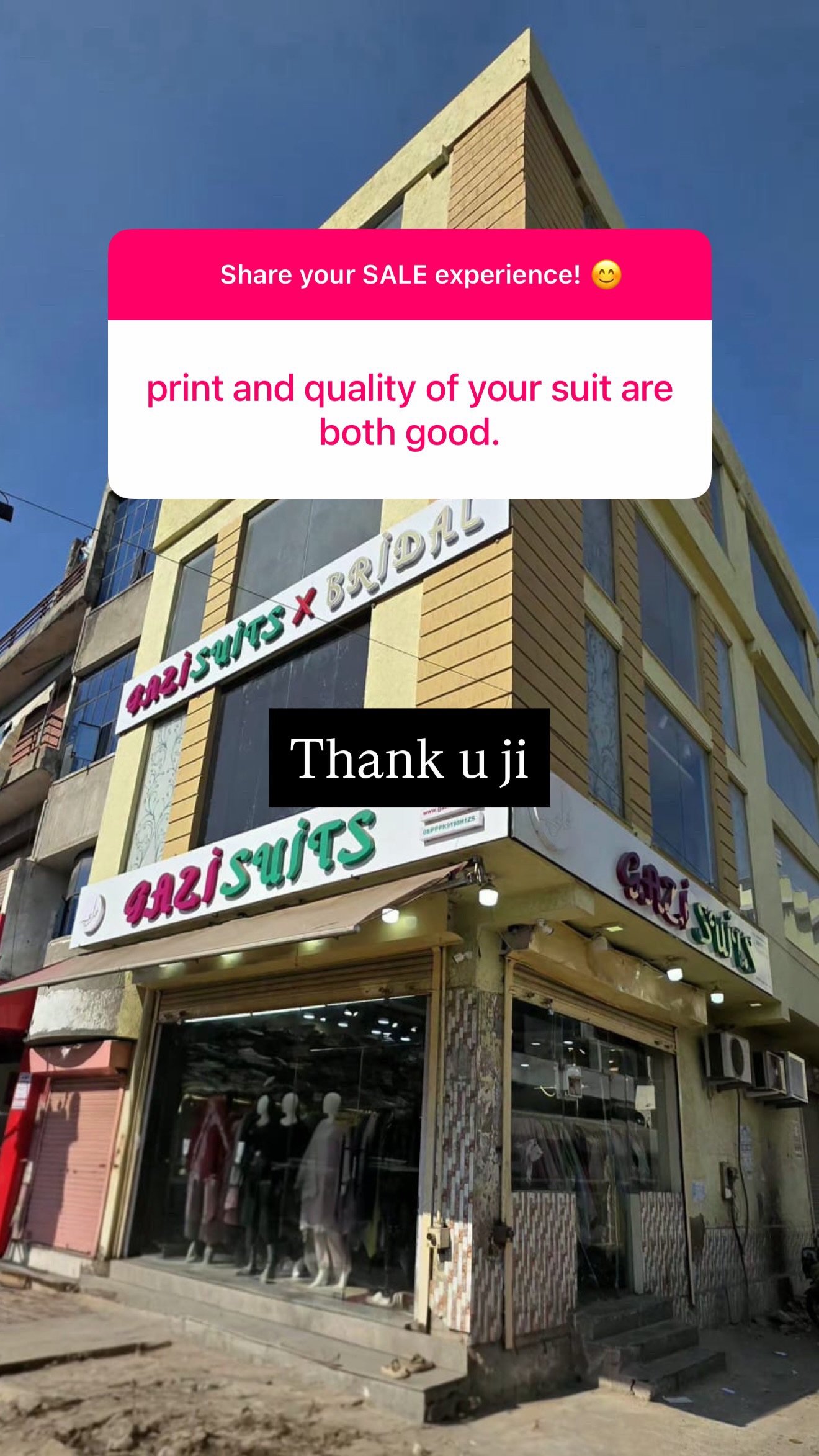 Customer review