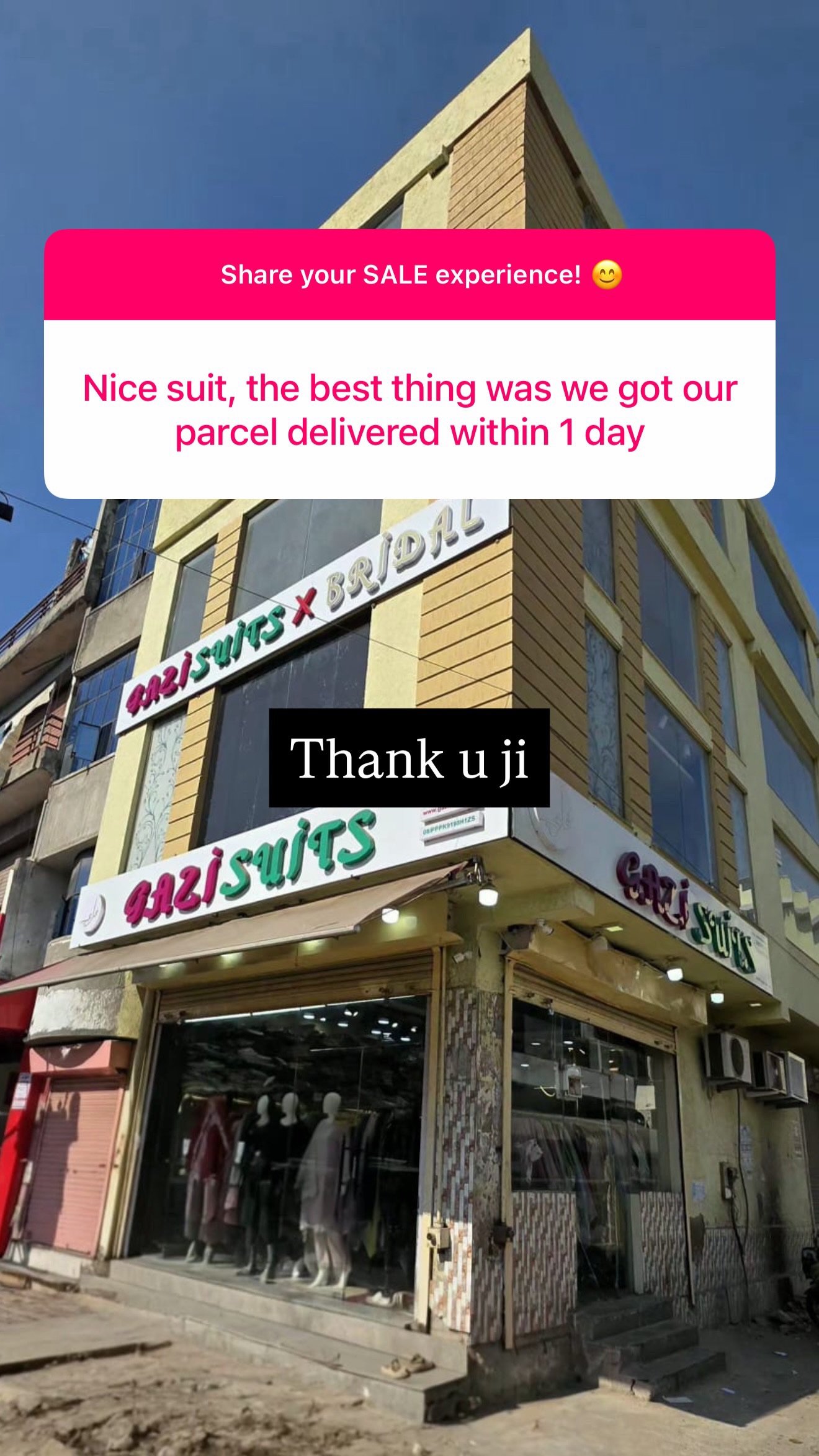 Customer review