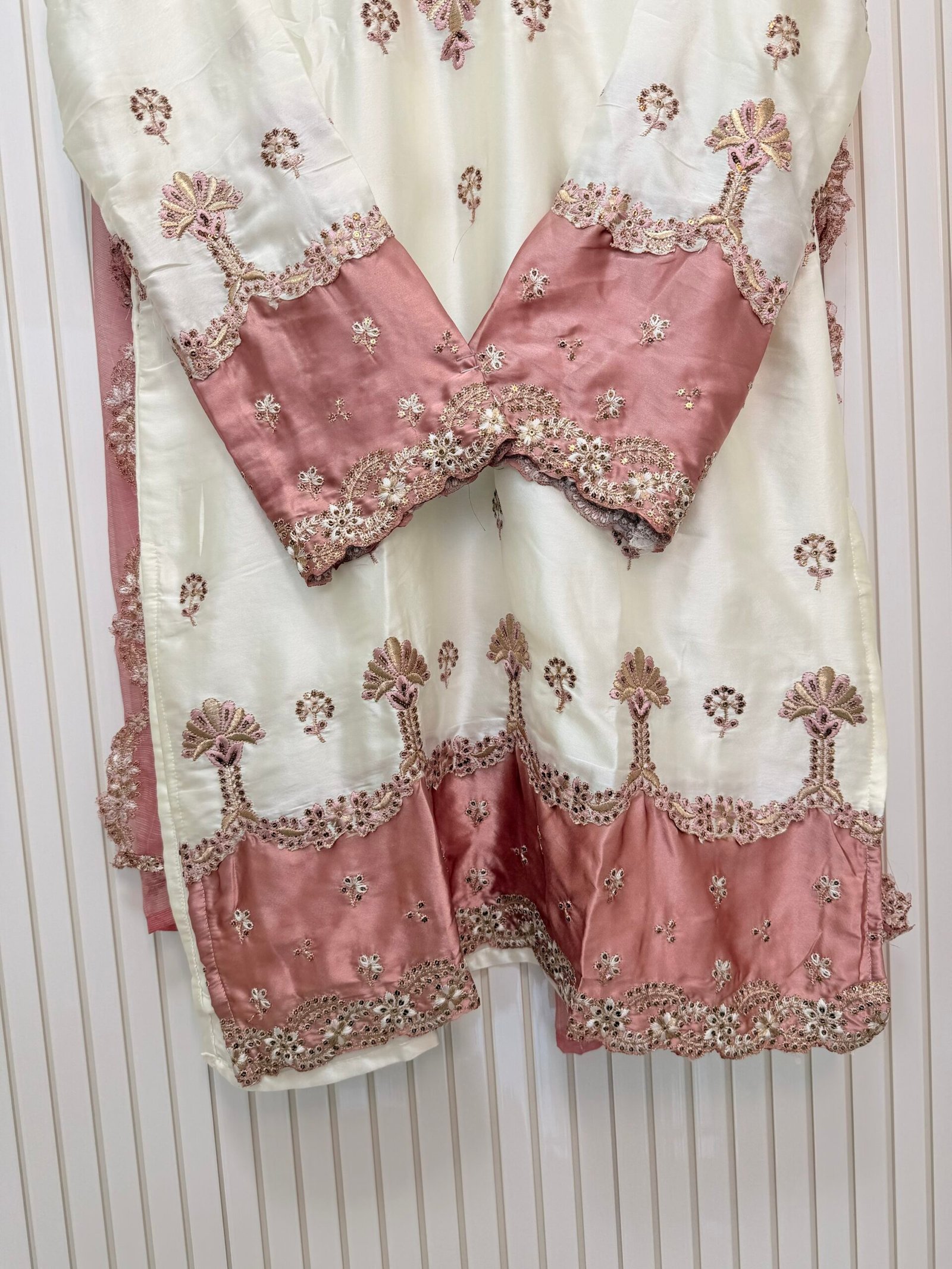 Premium Satin Designer Suit for Women | 4 Beautiful Colors | Ladies Party Wear Suit | New Collection | Gazi Suits Jaipur - Image 4