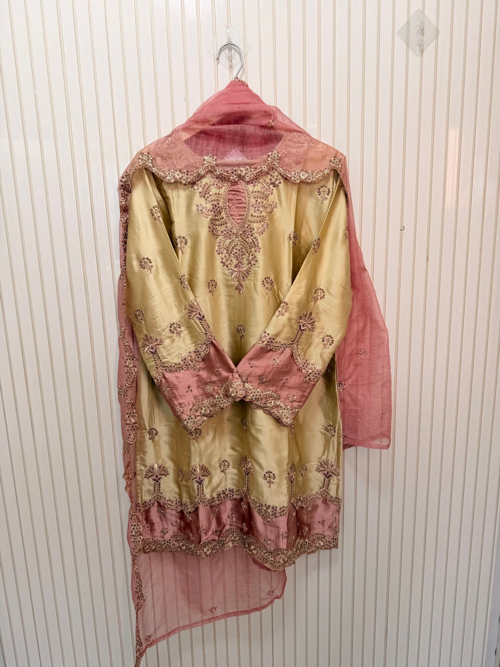 Premium Satin Designer Suit for Women | 4 Beautiful Colors | Ladies Party Wear Suit | New Collection | Gazi Suits Jaipur - Image 6