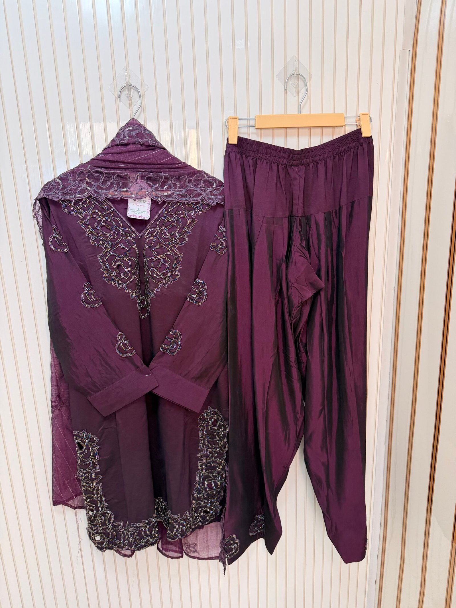 Premium Italian Silk Designer Suit for Women | 3 Colors | L, XL, XXL | Ladies Party Wear Suit | Gazi Suits Jaipur - Image 15