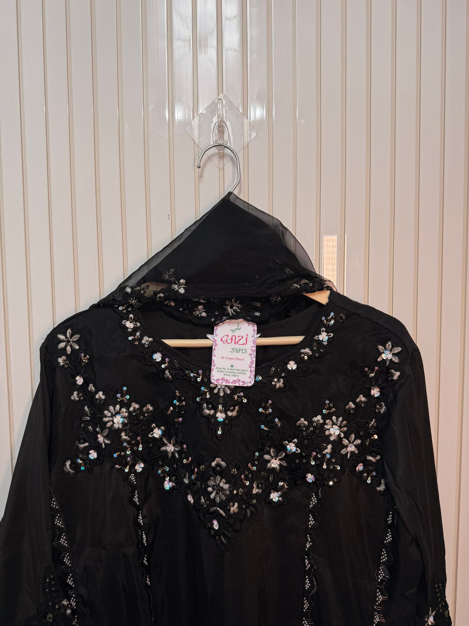 Aura Silk Elegant Designer Suit - Image 11