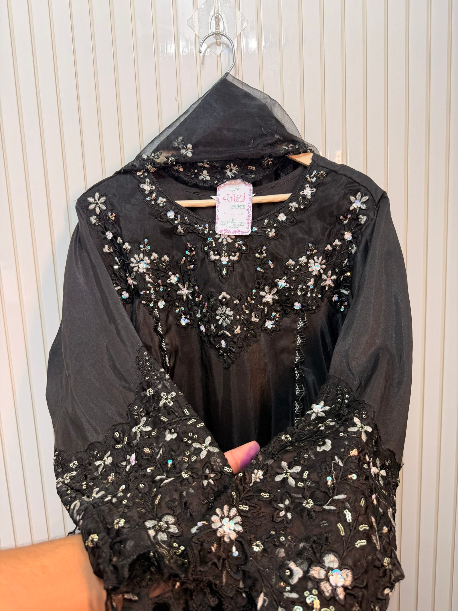 Aura Silk Elegant Designer Suit - Image 10