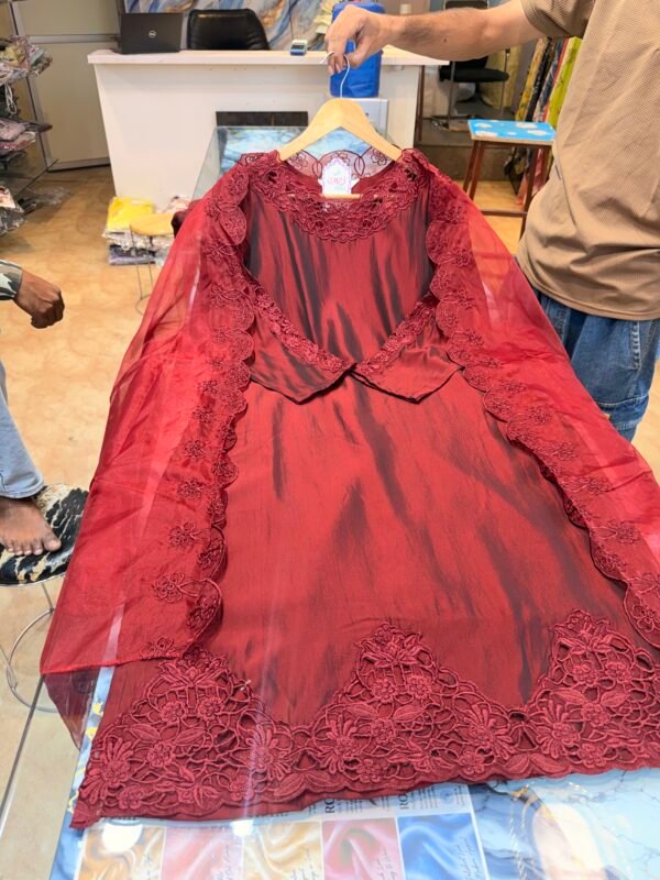 Italian Silk Maroon Suit