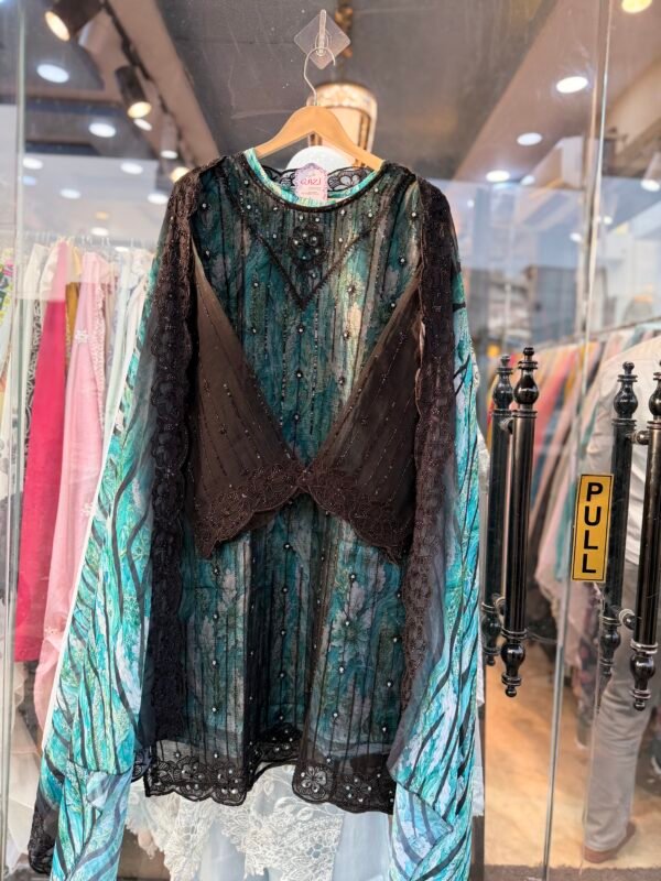 Sharq Cutdana Work Printed Inner Set