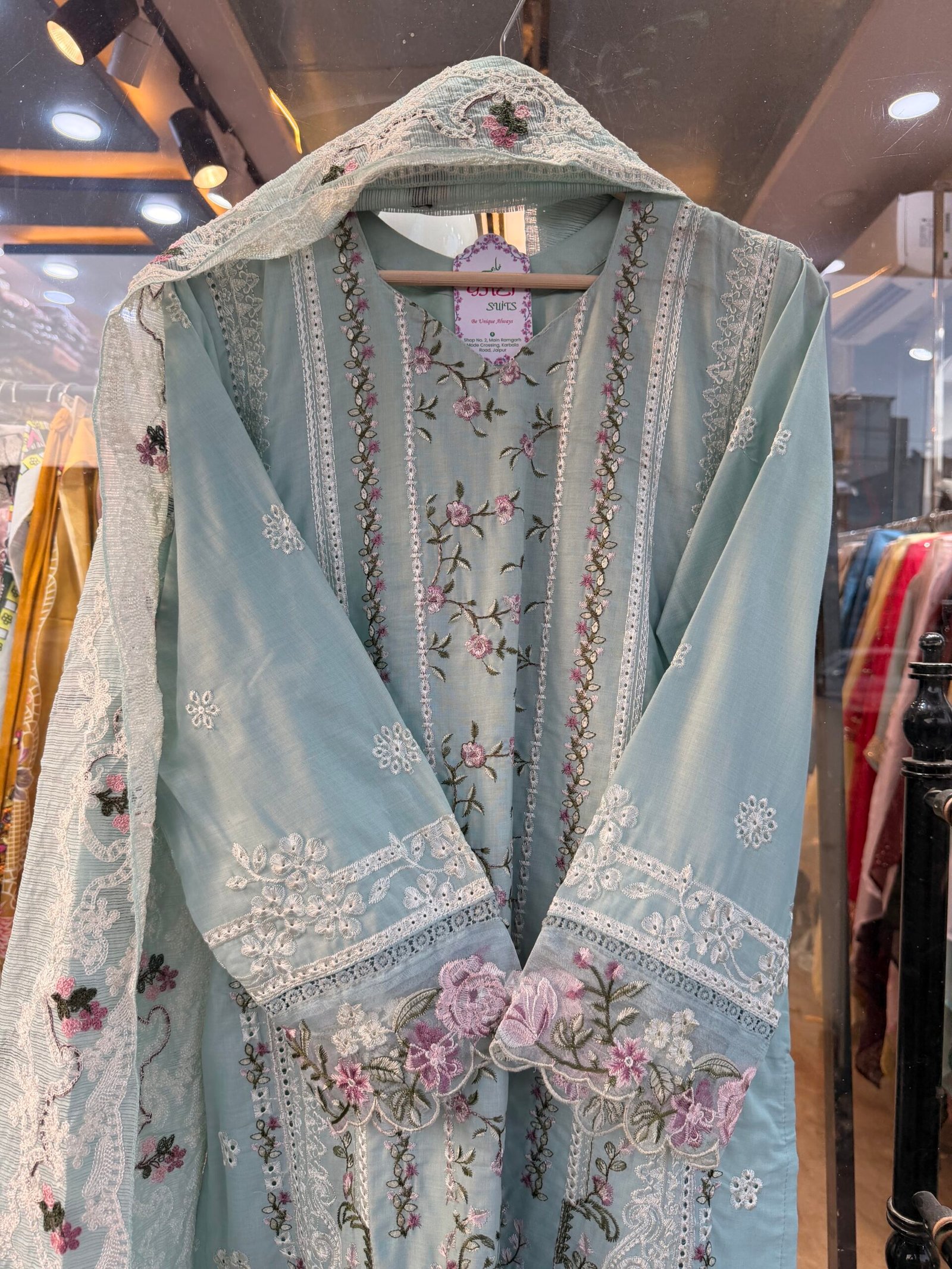 Cotton Chikankari Suit – New Colours - Image 4