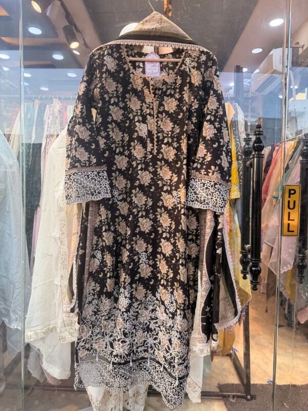 Pure Cotton Printed Embroidered Ready-to-Wear Suit