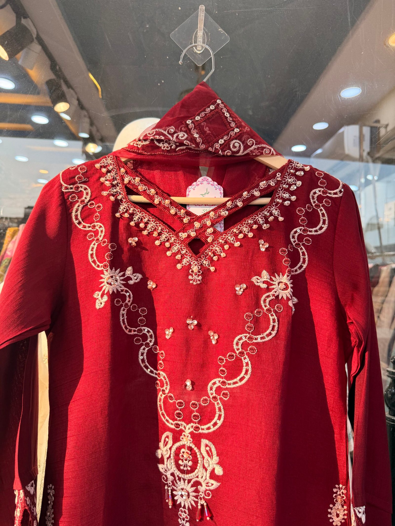 Slub Fabric Cotton Work Suit - Image 2