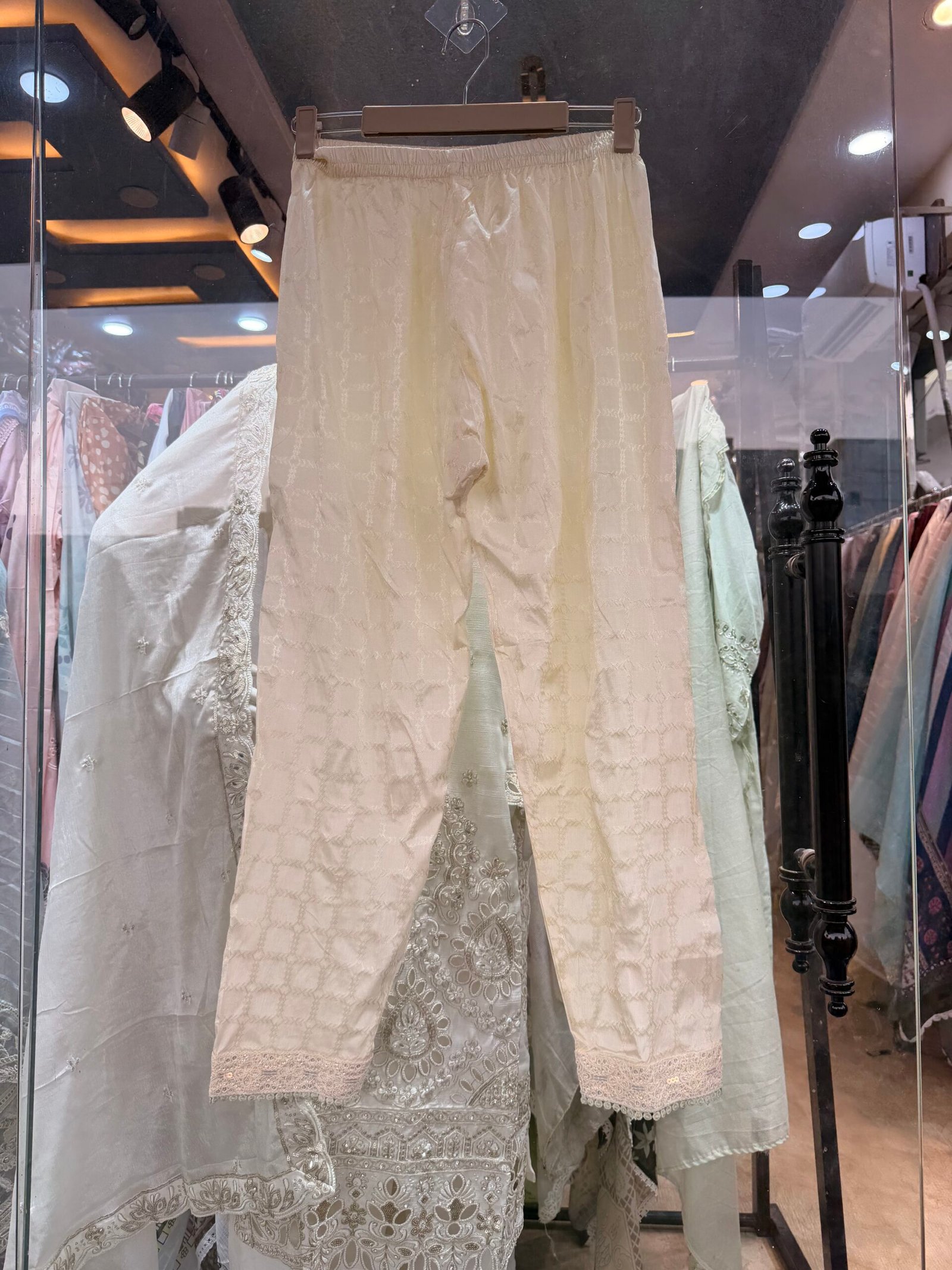 Heavy Partywear Suit with Gota Dupatta - Image 12